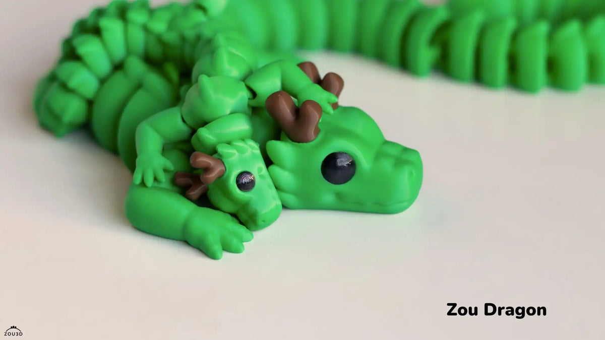 Dragón 3D en PLA